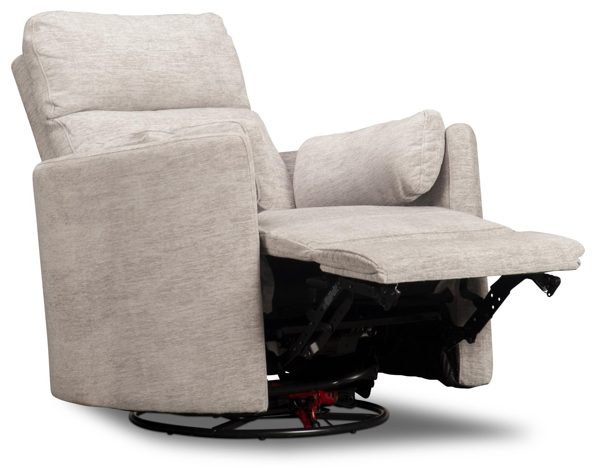 Grey recliner store swivel chair